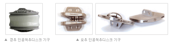 경추 인공척추디스크 기구/요추 인공척추디스크 기구